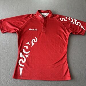 Kooga Rugby Jersey Mens Large Red Athletic Shirt Rugby Union Training Top Canada